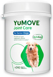 Produktbild von YuMOVE Gelenkpflege Funktionssnack für Senior Hunde 240 Tabletten