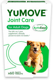Produktbild von YuMOVE Joint Care Nahrungsergänzung für erwachsene Hunde mit 60 Tabletten