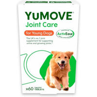 Produktbild von YuMOVE Joint Care Young Dogs Gelenk-Nahrungsergänzung für Welpen mit Fischgeschmack 60 Tabletten