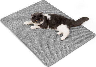 Zaewry Kratzmatte Katze, natürliche Katzenkratzbretter Sisal Kratzteppich 60x40 cm, für Sofa Möbel Tür Kratzschutz – Bild 1 von 5