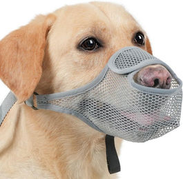 Zaewry Maulkorb Hunde Maulkorb, Nylon-Mesh, Atmungsaktiv und Bequem, Maulkorb für Große Hunde mit Verstellbaren Trägern – Bild 1 von 5