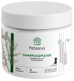 Produktbild von Zahnpflegepulver für Hunde