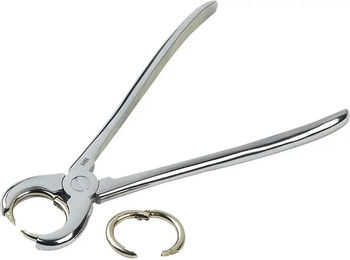 Produktbild von Zange zum Anbringen von Stahlringen für Schweine Kamer