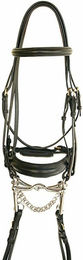 Produktbild von Zaumzeug für Pferde aus gepolstertem Leder Daslö