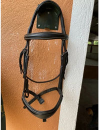 Produktbild von Zaumzeug für Pferde Kombinierter Nasenriemen mit abnehmbarem Nasenband Cavaletti Soft