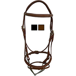 Produktbild von Zaumzeug für Pferde Stirnband gepolstert Edelstahlschnallen Daslö