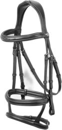 Produktbild von Zaumzeug Reiten für Pferd doppelter Nasenriemen LeMieux Kudos