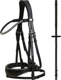 Produktbild von Zaumzeug Reiten für Ponys HorseGuard Cryll 23.2 Crystal