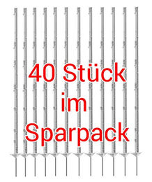 Zaunpfahl PVC Doppelspaten Kerbl Classic – Bild 1 von 2