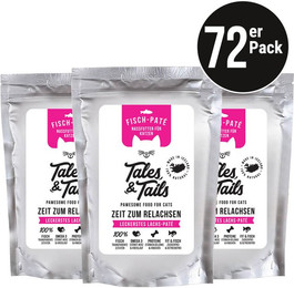 Produktbild von Zeit zum Relachsen Katzennassfutter mit Lachs - 12 x 100 g