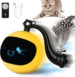 Produktbild von ZEUOPQ Interaktives Katzenspielzeug mit Fernbedienung und LED