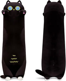 Produktbild von zggzerg Tierkuscheltier Langes Katzen Körperkissen Plüsch-Kuschelkissen