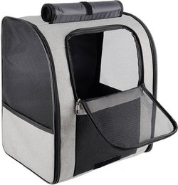 Produktbild von zggzerg Tiertransporttasche Haustier Rucksack faltbar mit Netzfenster
