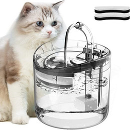 Produktbild von zggzerg Trinkbrunnen für Katzen 1,8L - 1,8 l