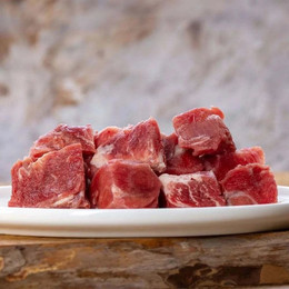 Produktbild von Ziegenmuskelfleisch, durchwachsen 1.000 g Beutel