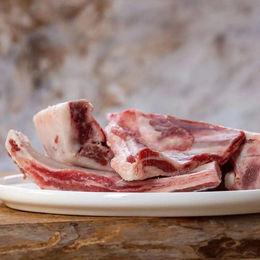 Produktbild von Ziegenrippenknochen für Hunde - 1 kg