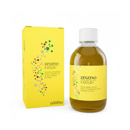 Produktbild von ZINZINO X Gold+ 250ml – Premium Kurkuma-Wurzelextrakt mit Totum-Ex® Technologie & Piperin für maximale Bioverfügbarkeit