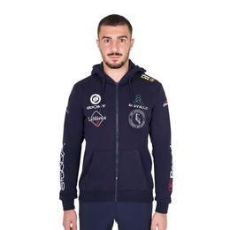 Zipper-Hoodie mit Multilogo Equestro – Bild 1 von 8