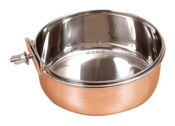 Produktbild von Zolux Edelstahlschüssel mit Schraube 15 cm - 0,84 l