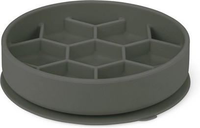 Produktbild von Zolux Fressnapf mit Saugnapf Größe M Silikon Grau