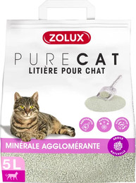Produktbild von Zolux Klumpendes mineralisches Katzenstreu mit Duft - 5 l