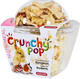 Produktbild von Zolux Leckerlis für Nagetiere Crunchy Pop Apfel - 33 g