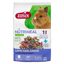 Produktbild von Zolux Nutrimeal Junior Zwergkaninchenfutter - 850 g