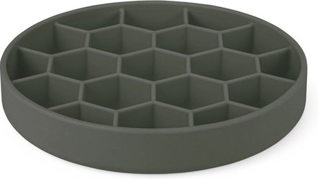 Produktbild von Zolux Silikon-Fressnapf mit Saugnapf Größe L grau