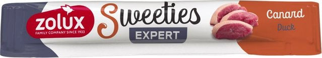 Produktbild von ZOLUX SWEETIES Creme Hundeleckerli mit Ente 14 g