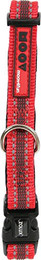 Produktbild von Zolux verstellbares reflektierendes Hundehalsband Moov Rot 25 mm - 1 Stk.
