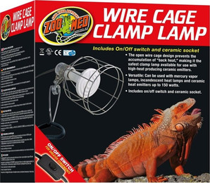 Produktbild von Zoo Med LF-10ec Klemmlampe mit Schutzgitter für Terrarien - 1 Stk.