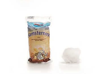 Produktbild von Zoobest Nest-Baumwolle weiß - 30 g