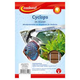 Produktbild von zookauf Cyclops Frostfutter für Zierfische - 100 g