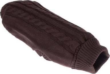 Produktbild von zooplus Basics Hundepullover braun