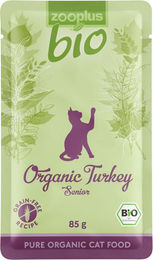 Produktbild von zooplus Bio Senior 6 x 85 g - Bio Pute (Megapack 6x85g)