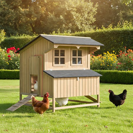 Produktbild von Zooprinz Hühnerstall Berghof mit breitem Nistkasten