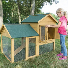 Produktbild von Zooprinz Kleintierstall Hasenfarm mit Auslauf
