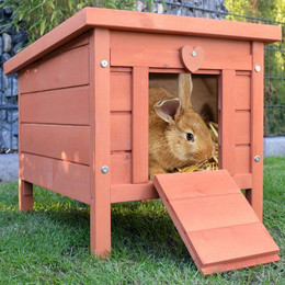 Produktbild von Zooprinz Nagerhaus Mini Hasenhaus mit Klappdach