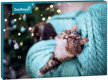 Produktbild von ZooRoyal Adventskalender Katze 2025 200g