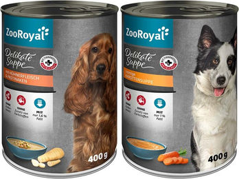 Produktbild von ZooRoyal Delikate Suppe Mixpaket 12x400g