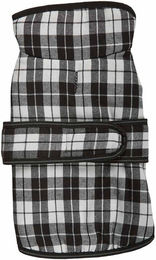 Produktbild von ZooRoyal Hundemantel Winter grau kariert