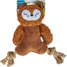 Produktbild von ZooRoyal Hundespielzeug Kuscheltier Fuchs mit Tau