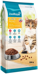 Produktbild von ZooRoyal Junior Menü reich an frischem Geflügel 750g