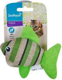 Produktbild von ZooRoyal Katzenspielzeug Fisch mit Katzenminze