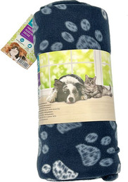 Produktbild von ZooRoyal Kuscheldecke 200x220 cm Paws anthrazit