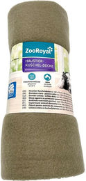 Produktbild von ZooRoyal Kuscheldecke Tatze 100x70cm Taupe