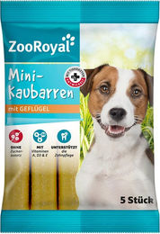 Produktbild von ZooRoyal Mini Kaubarren mit Geflügel - 3 x 250 g