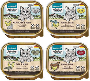 Produktbild von ZooRoyal Minkas Naturkost Mixpaket 16x100g