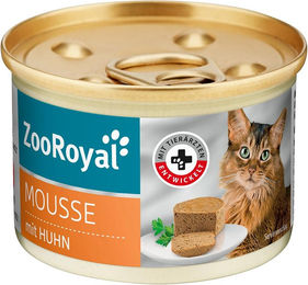 Produktbild von ZooRoyal Mousse mit Huhn 12x85g