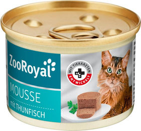 Produktbild von ZooRoyal Mousse mit Thunfisch 12x85g